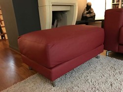 Hocker bank Clear (zelfde kleur als de bank) - ca. 90x60cm