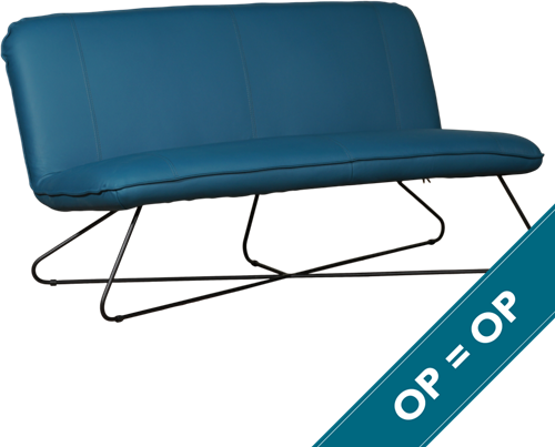 Smile - Toledo leer Turquoise | Maand actie