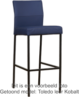 Leren barkruk Bright hoog - set van 6 krukken-1