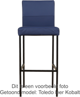 Leren barkruk Bright hoog - set van 6 krukken-2
