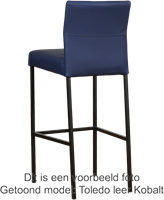 Leren barkruk Bright hoog - set van 6 krukken-3