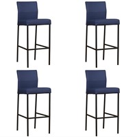 Leren barkruk Bright hoog - set van 4 krukken