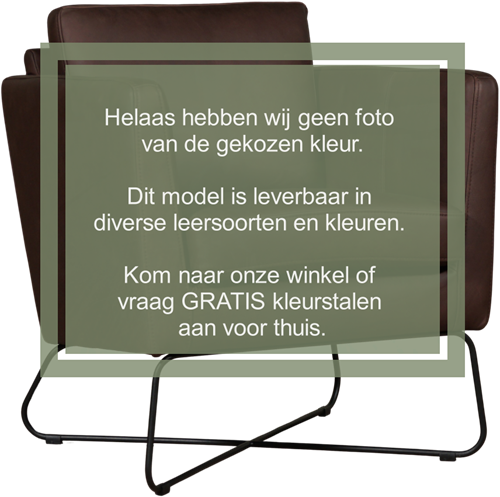 Leren design fauteuil Club - Elegance Antracite (donkergrijs)