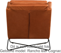 Leren design fauteuil Crossover - Elegance Brown (bruin)-3