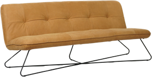 Leren bank focus 180 6 bruin zits bank bruin leer, bankstel bruine kleur