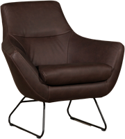 Leren designfauteuil Fame