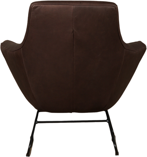 Leren designfauteuil Fame-3