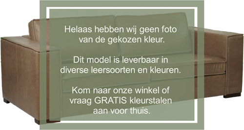 Leren bank Fine, 3-zitsbank  - (224x100cm) - Elegance Antracite (donkergrijs) - Poot hout, Zwart
