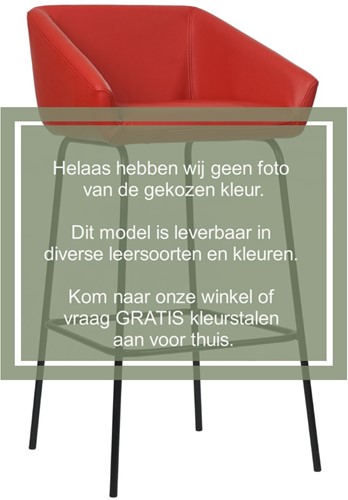 Leren barkruk Have hoog - Toledo Lila (lichtpaars)