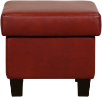 Hocker - gestoffeerde fauteuils (dezelfde bekleding als fauteuil) - ca. 50x50x45cm-2
