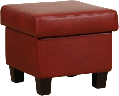 Hocker - gestoffeerde fauteuils (dezelfde bekleding als fauteuil) - ca. 50x50x45cm