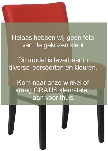 Leren eetkamerstoel Hold - Granada Amber