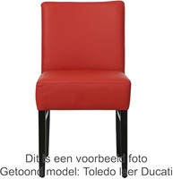 Leren eetkamerstoel Hold - Toledo Leer Cotto-2