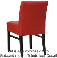 Leren eetkamerstoel Hold - Hermes Leer Verde-3