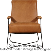 Leren design fauteuil Hope - Toledo Leer Verde-2