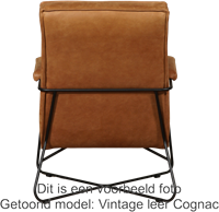 Leren design fauteuil Hope - Toledo Leer Verde-3