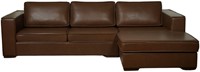 Leren bank Fine Special, 2.5-zitsbank + Longchair (284x100cm)-2