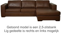 Leren bank Flow Special, 3-zitsbank + Longchair (314x100cm)-2