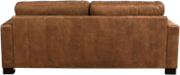 Leren bank Energy, 3-zitsbank - Kenia Leer Brown - Hout, Bruin - (214x90cm)-3