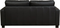 Leren bank Energy, 3-zitsbank - Toledo Leer Nero - Hout, Bruin - (214x90cm)-3