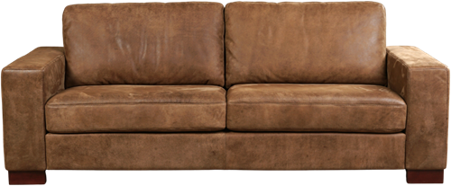 Leren bank Enjoy, 3-zitsbank - (224x90cm)-2