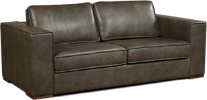 Leren bank Fine, 2.5-zitsbank - (204x100cm)