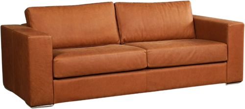 Leren bank Flow, 3-zitsbank - (224x100cm)