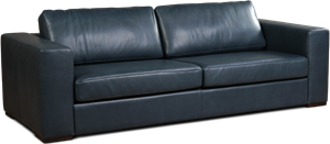 Leren bank Flow, 3.5-zitsbank - (244x100cm)