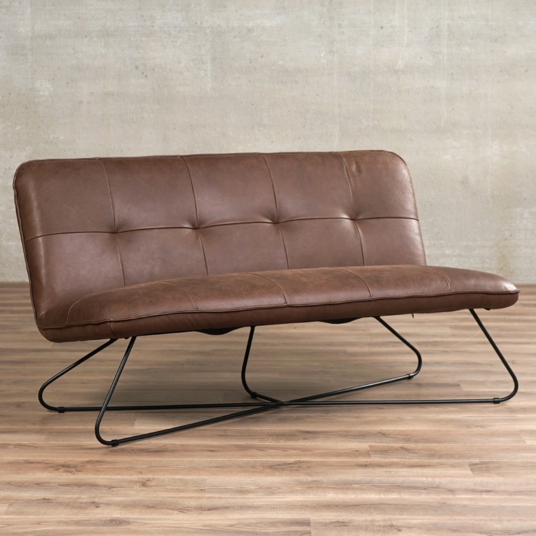 Leren Bank Focus Vintage Leer Brown Shopx