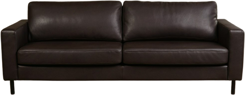 Leren bank Match, 3.5-zitsbank - (234x90cm)-2