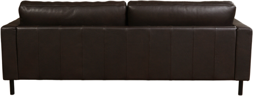 Leren bank Match, 3.5-zitsbank - (234x90cm)-3