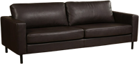 Leren bank Match, 3.5-zitsbank - (234x90cm)