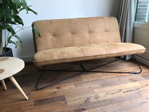Leren bank focus 81 bruin zits bank bruin leer, bankstel bruine kleur