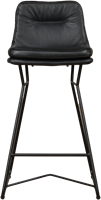Leren barkruk Candy laag - Granada leer Black-2