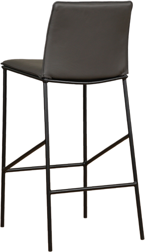Leren barkruk Favor hoog-3