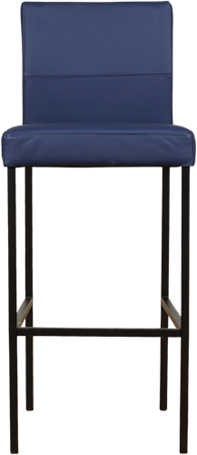 Leren barkruk Bright hoog-2