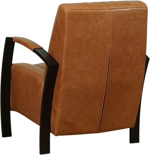 Leren industriële fauteuil Glamour-3