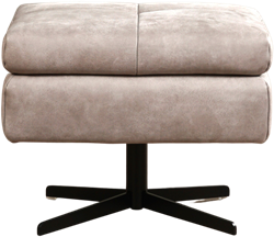 Hocker - draaifauteuil Central (zelfde kleur als fauteuil) - ca. 60x52x47cm