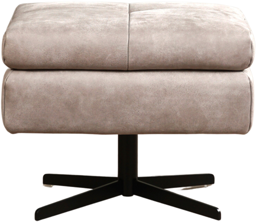 Hocker - draaifauteuil Central (zelfde kleur als fauteuil) - ca. 60x52x47cm