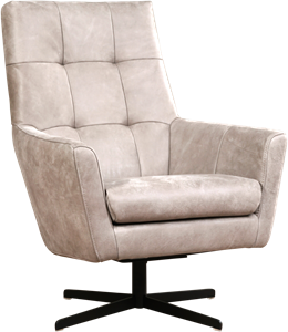 Leren draaifauteuil Central