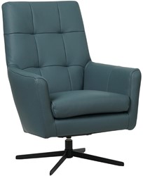 Leren draaifauteuil Central - Toledo Leer Whale