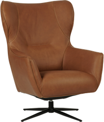 Leren draaifauteuil Leaf