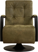 Leren industriële draaifauteuil Mind-2
