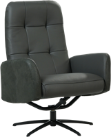 Leren draaifauteuil Pulse Duo - met verstelbare rugleuning