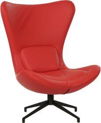 Leren design draaifauteuil Soul