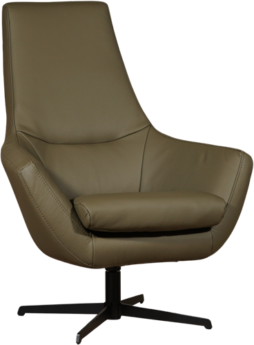 Leren draaifauteuil Treat