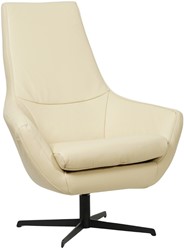 Leren draaifauteuil Treat - Toledo Leer Polar