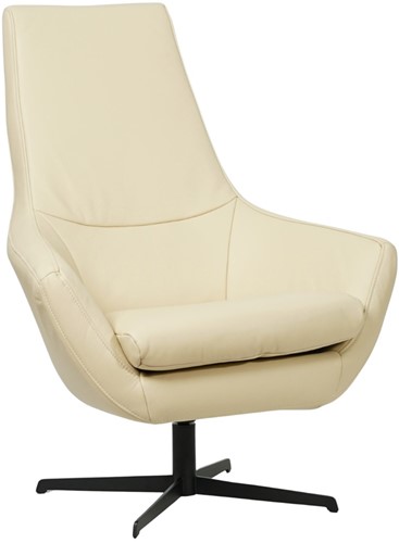 Leren draaifauteuil Treat - Toledo Leer Polar
