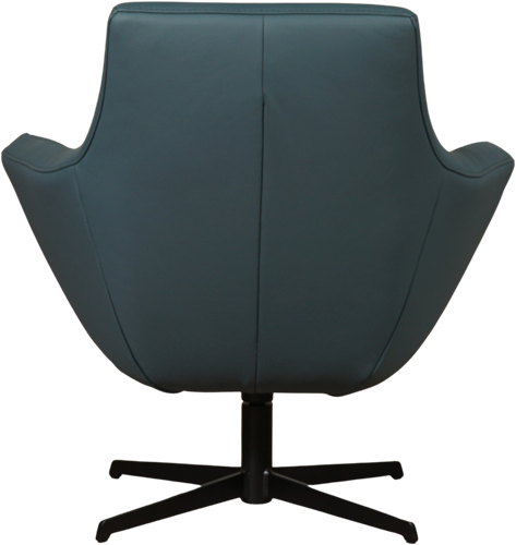 Leren draaifauteuil Wing - set van 2 fauteuils-3