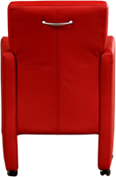 Leren eetkamerfauteuil Pleasure - Toledo Leer Ducati - Met handgreep-3
